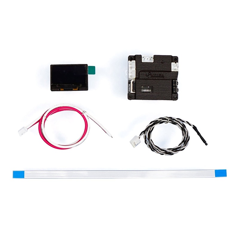 Multimedia Display Screen Current Voltage Temperature Pressure Usage Time Brand for DIY 1/14 RC Hydraulic Excavator Loader