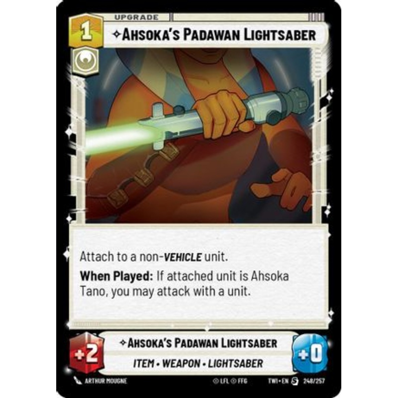 Ahsoka’s Padawan Lightsaber (248/257) – Twilight of the Republic