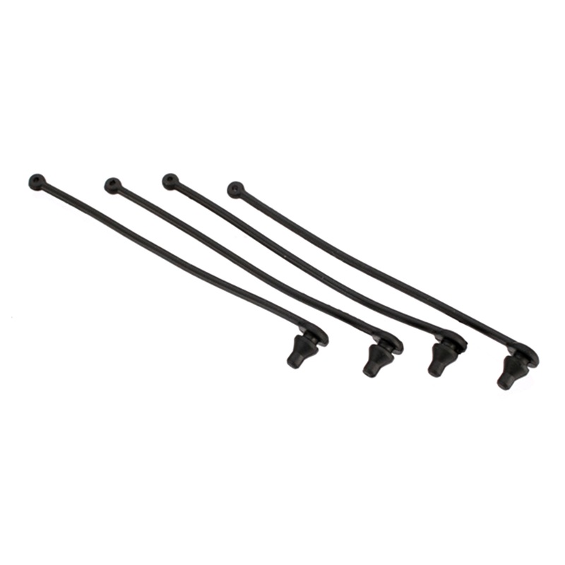 Body Clip Retainer Black (4): 5750
