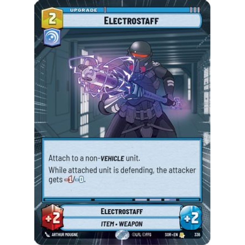 Electrostaff (Hyperspace) (336) – Spark of Rebellion Foil