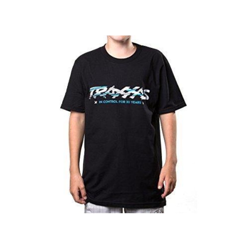 Traxxas 1391-XL BLACK SLICED TEE YXL