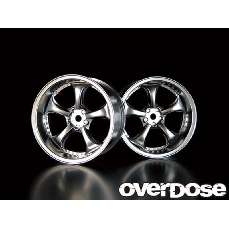 Work VS-KF (Matte Chrome) 5mm – 7mm Rims [Overdose] OD1185b OD1183b VSKF 7mm