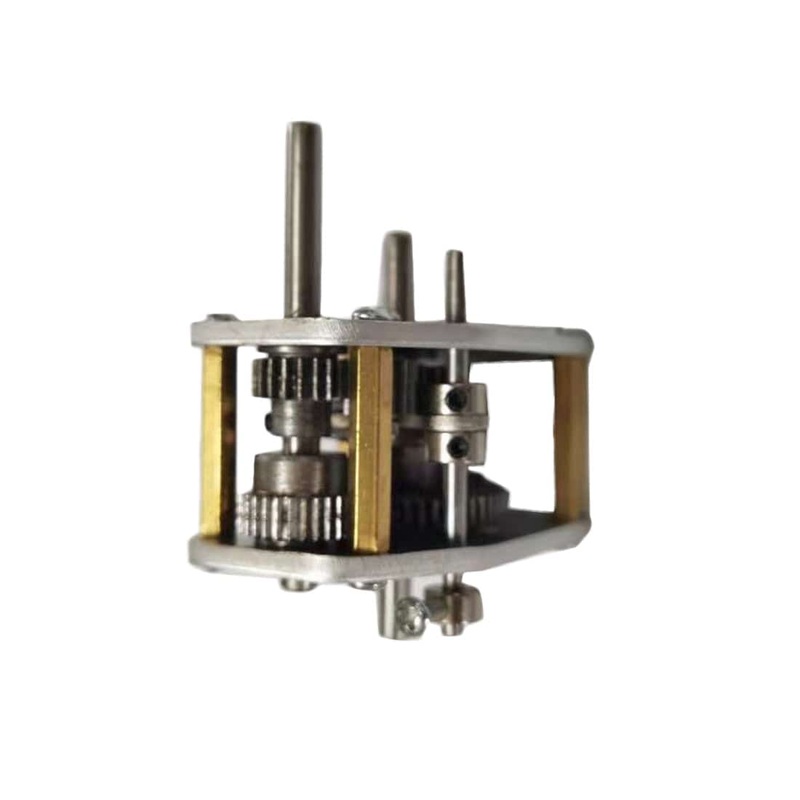 DIY Modified Metal Gearbox with Reverse / Neutral / Forward Gear for TOYAN Engine Gasoline Car