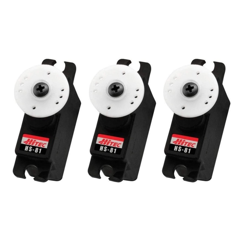 Hitec HS-81 Micro Servo Airplane Multi-Pack (3 Servos)