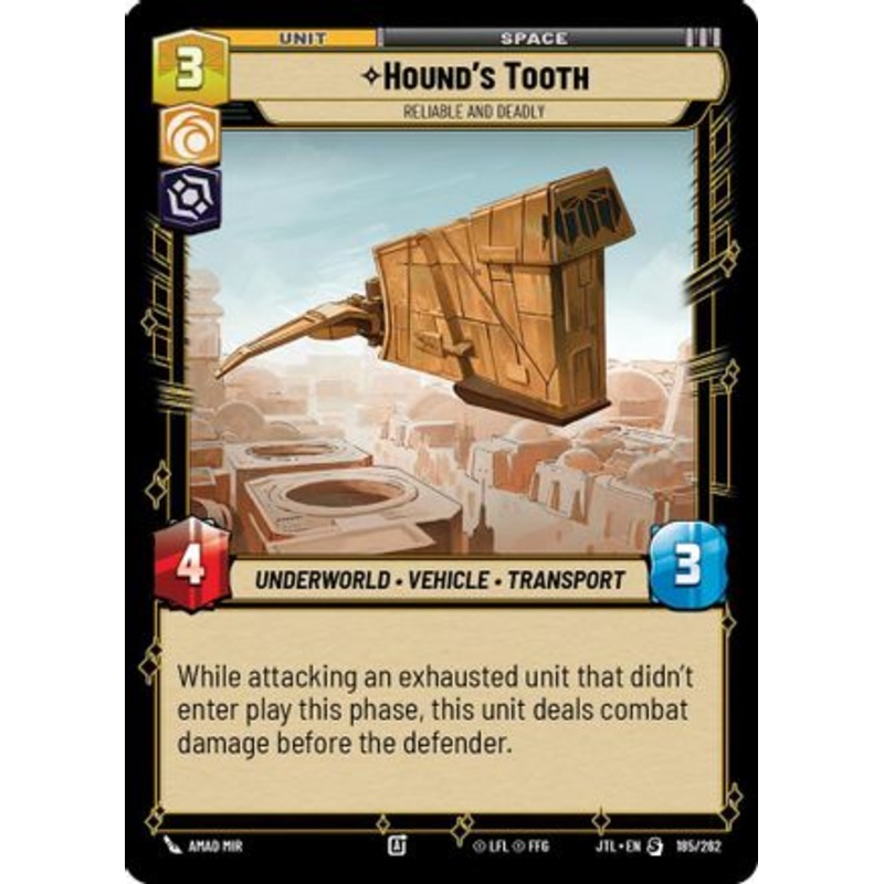 Hound’s Tooth – Reliable and Deadly (185/262) – Jump to Lightspeed