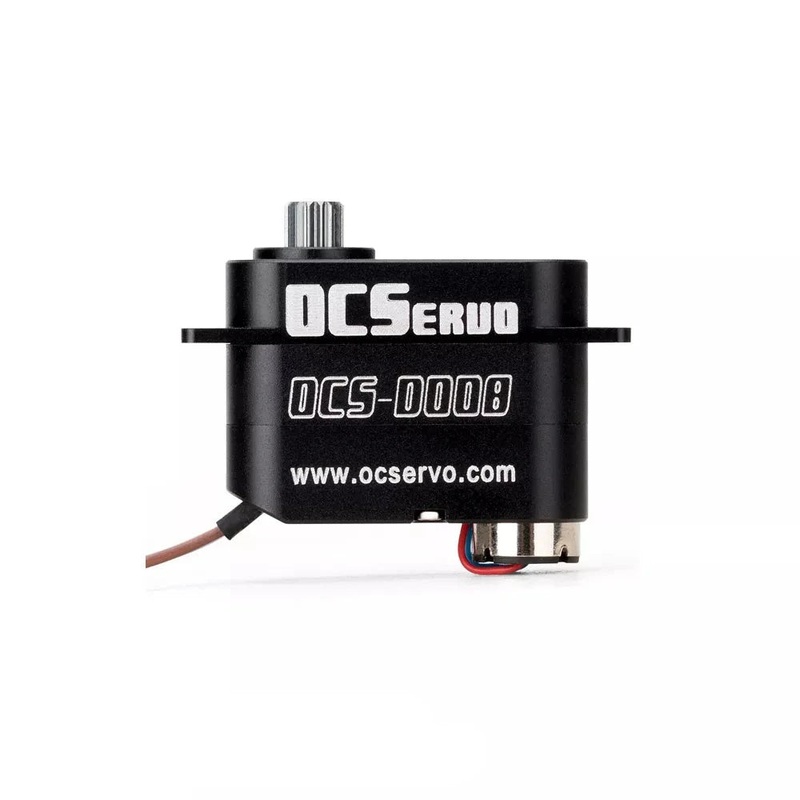 OCServo OCS-D008 – 7.4V 3.2kg.cm 7.7g 0.07S/60 Coreless Motor Micro Servo Metal Gear All CNC Case OCS-D008 A