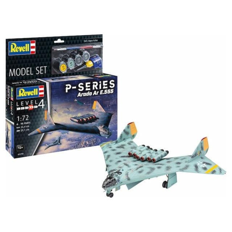 REVELL 1/72 Model Set Arado Ar E.555 – P-Series