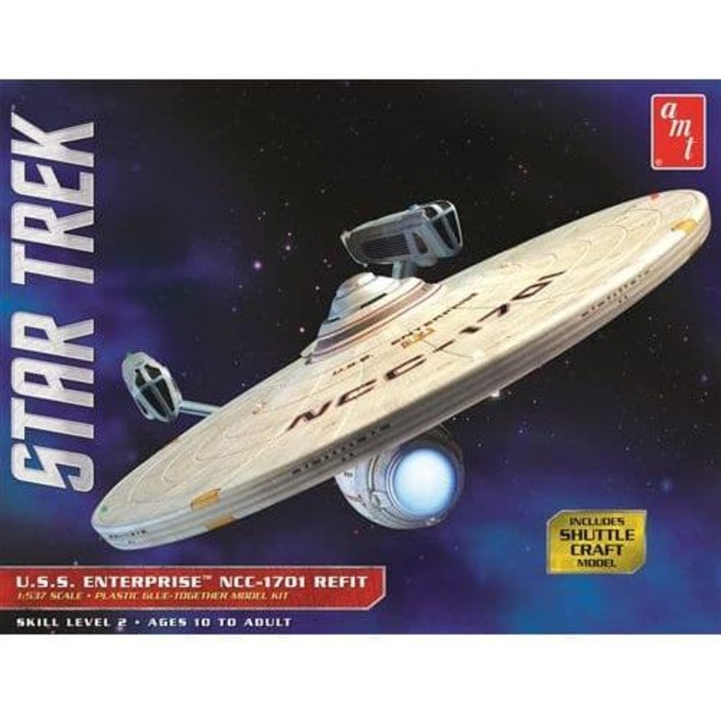 AMT 1/537 Star Trek USS Enterprise Refit
