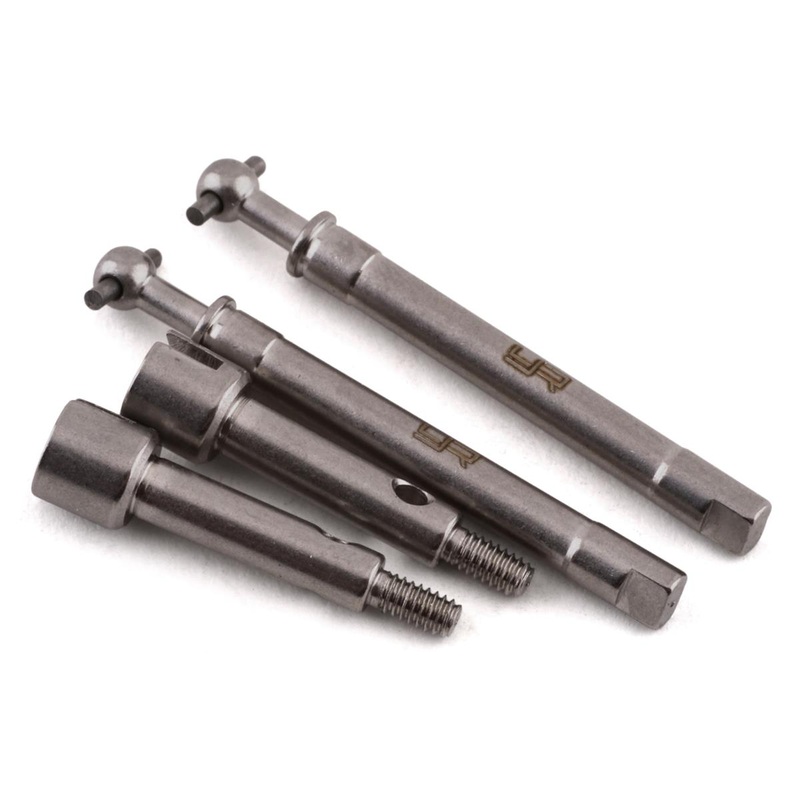 Yeah Racing SCX24 Steel Front Driveshafts