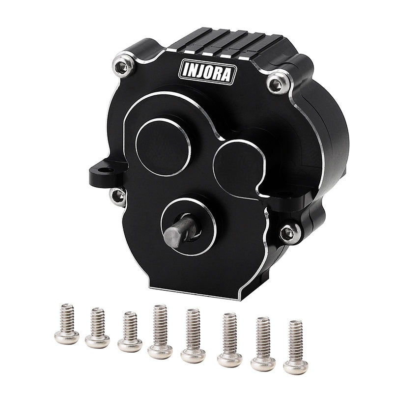 4M-55AS-BK INJORA CNC Aluminum Complete Transmission For 1/18 TRX4M (4M-55AS-BK)