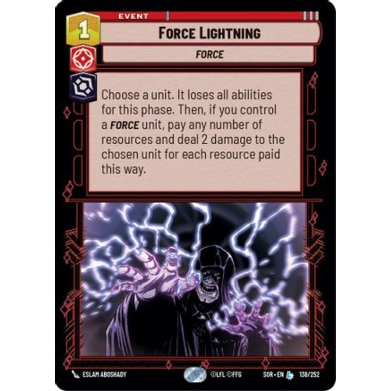 Force Lightning (138/252) – Spark of Rebellion