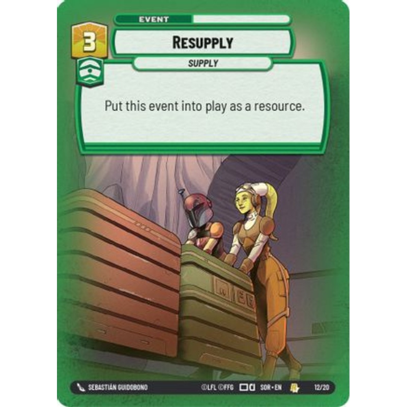 Resupply (12/20) – Spark of Rebellion Weekly Play Promos Foil