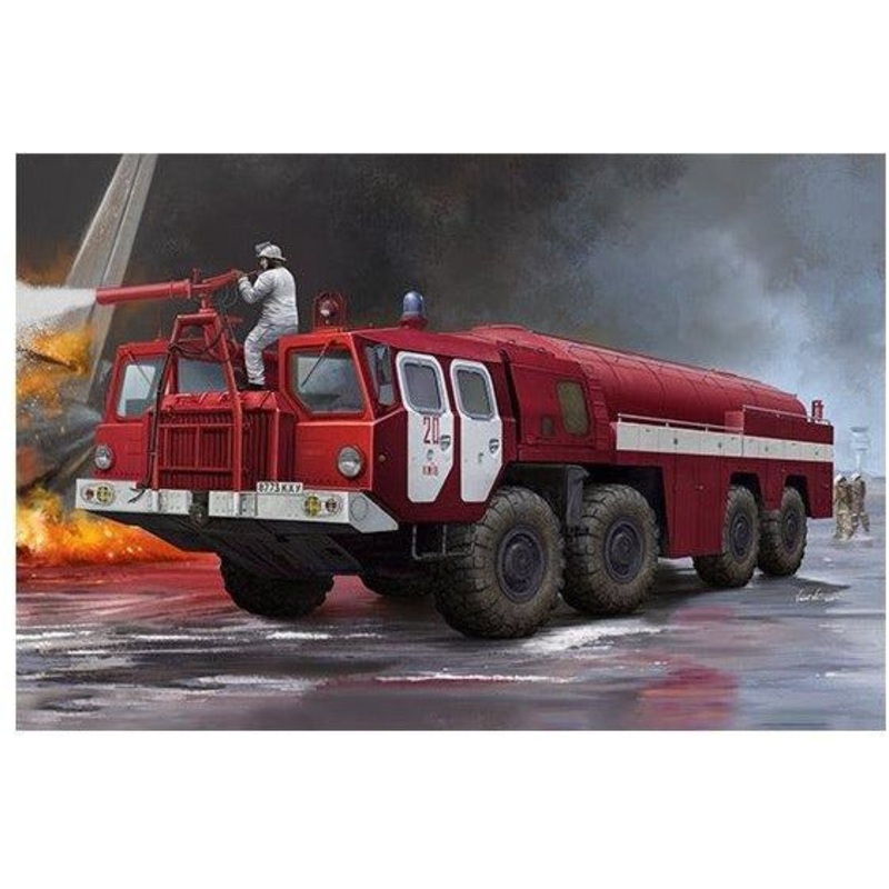 TRUMPETER 1/35 AIRPORT FIRE FIGHTING VEHICLE AA-60 (MAZ-7310) 160.01