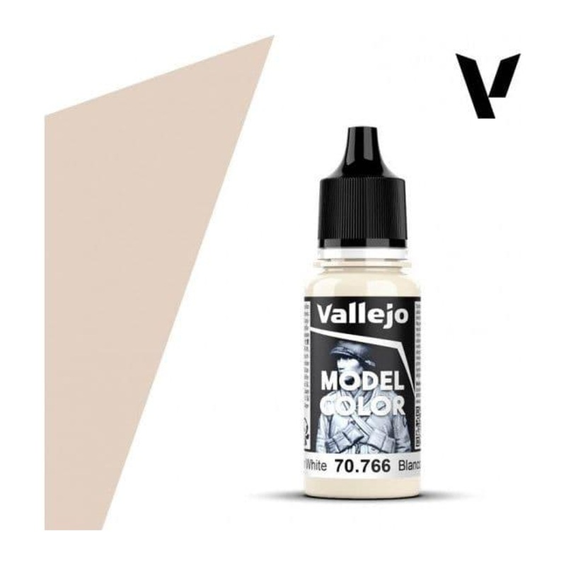 Vallejo Model Colour: #021 – Cream White – 18 ml Matt Acrylic Paint