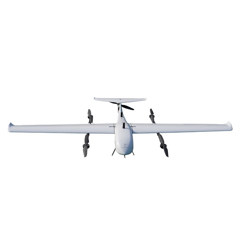 CUAV Raefly VT290 VTOL – 370KM Range 5KG Payload 2900mm Wingspan ArduPilot Carbon Fiber Kevlar Electric VTOL UAV Fixed Wing Airplane Drone for mapping surveying inspection Starter Version