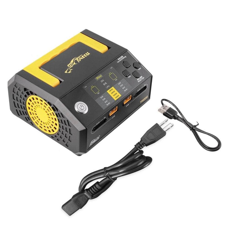 Tattu TA1000 1000W 25A/X2 1-7S G-Tech Dual-Channel LiPo Charger – XT60