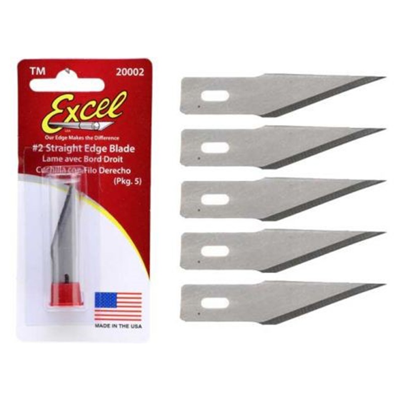 #2 Straight Edge Razor Blades (5)
