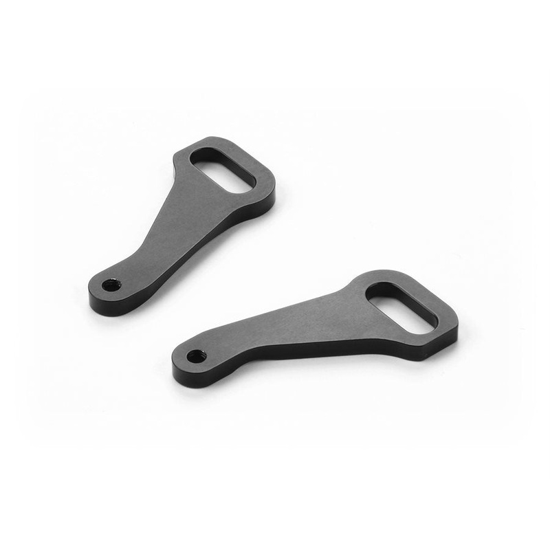 302387 Xray X4 Alu Rear Plate – Inner Shock Position – Swiss 7075 T6 ( L+R)