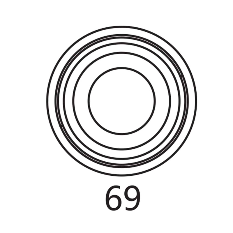 #69 Universal Flange Bearing for Toyan Engine