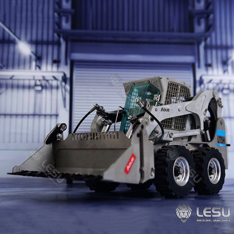 BEST SELLING 1:14 LESU Aoue-LT5H Wheeled Skid-Steer Loader RC Hydraulic System for DIY RC Hobby Model