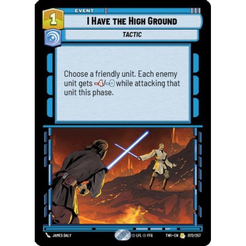 I Have The High Ground (072/257) – Twilight of the Republic
