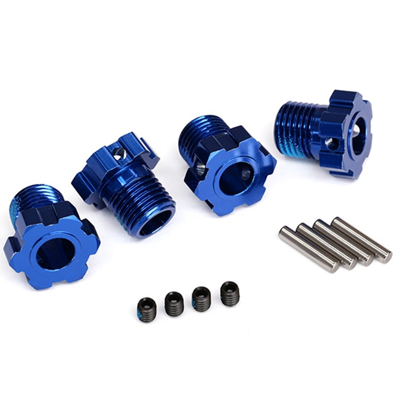 Wheel Hub 17mm Splined Blue: 8654
