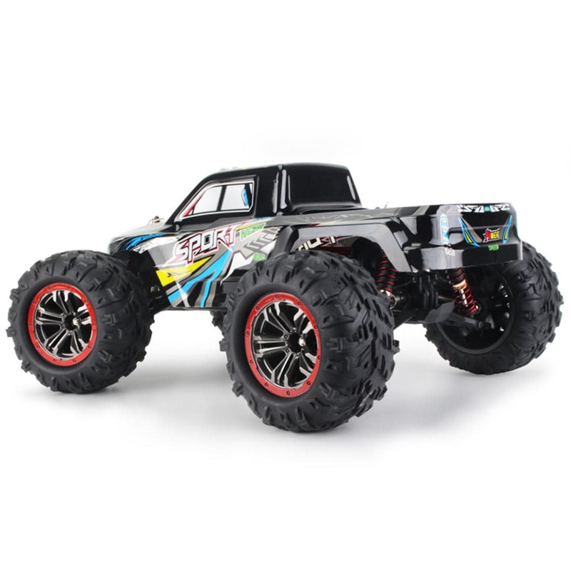 1:10 2.4Ghz 4WD 35KM/H High-speed RC Car Monster Trucks Racing Toys Blue