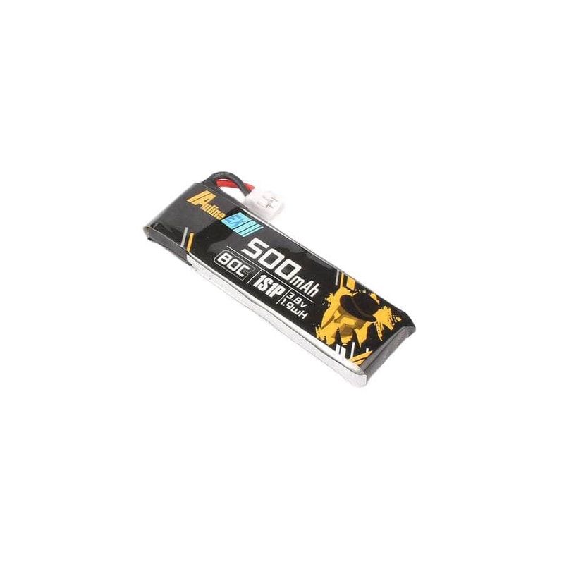 Auline EX 3.8V 1S 500mAh 80C LiHV Whoop/Micro Battery – PH2.0