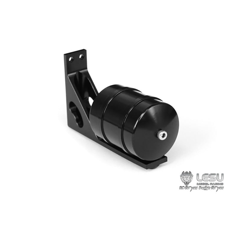 LESU Metal CNC Air Filter Tank for Tamiya 1/14 Scale Radio Control Tractor RC Truck Car DIY Dumper Model Lorry Toys Spare Parts A