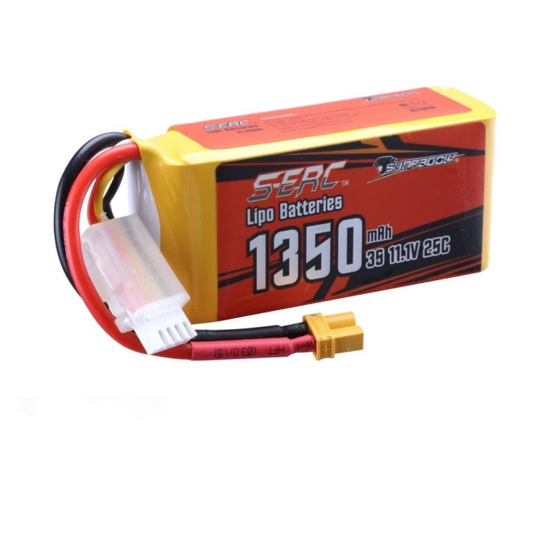 Sunpadow Lipo Battery  3S 11.1V 1100mAh 1350mAh 25C 35C JST XT30 Soft Pack for RC Airplane Quadcopter Helicopter Drone Boat FPV 1100-3S-20C 2pcs 11.1V China