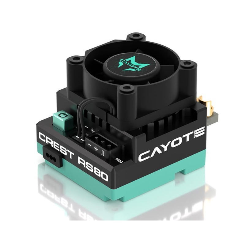 CYEA11003 Cayote Crest RS80 1/10 Stock 80A Sensored Brushless Competition ESC