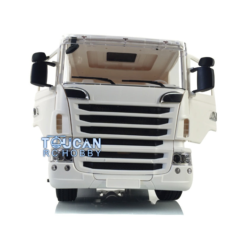 1/14 Toucan Hobby Unpainted 6X4 3 Axles RC Tractor Truck R730 KIT DIY Model Cabin Brushed Motor Unpainted KIT DIY Parts A Type