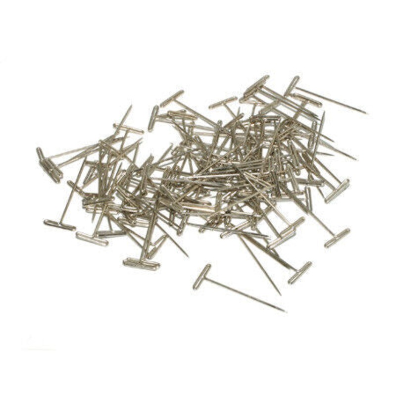 Dubro T-Pins, Nickel Plated, 1-1/2″ (100)