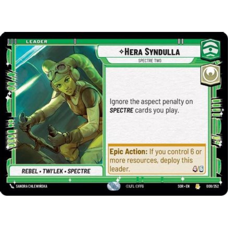 Hera Syndulla – Spectre Two (008/252) – Spark of Rebellion