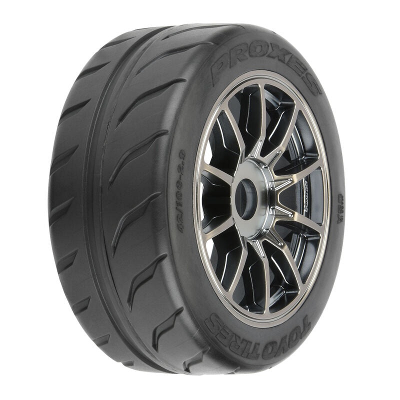 Pro-Line 1/7 Toyo Proxes R888R S3 F/R 42/100 2.9″ BELTED MTD 17mm Spectre (2)
