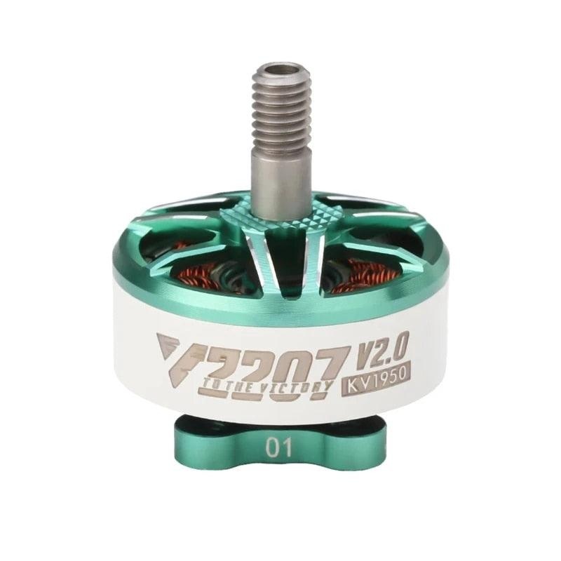 T-Motor Velox V2207 V2 – 1750KV 1950KV 5-6S / 2550KV 4S Brushless Motor for FPV Racing Drone Quadcopter Freestyle RC Parts 1 PC 1750KV