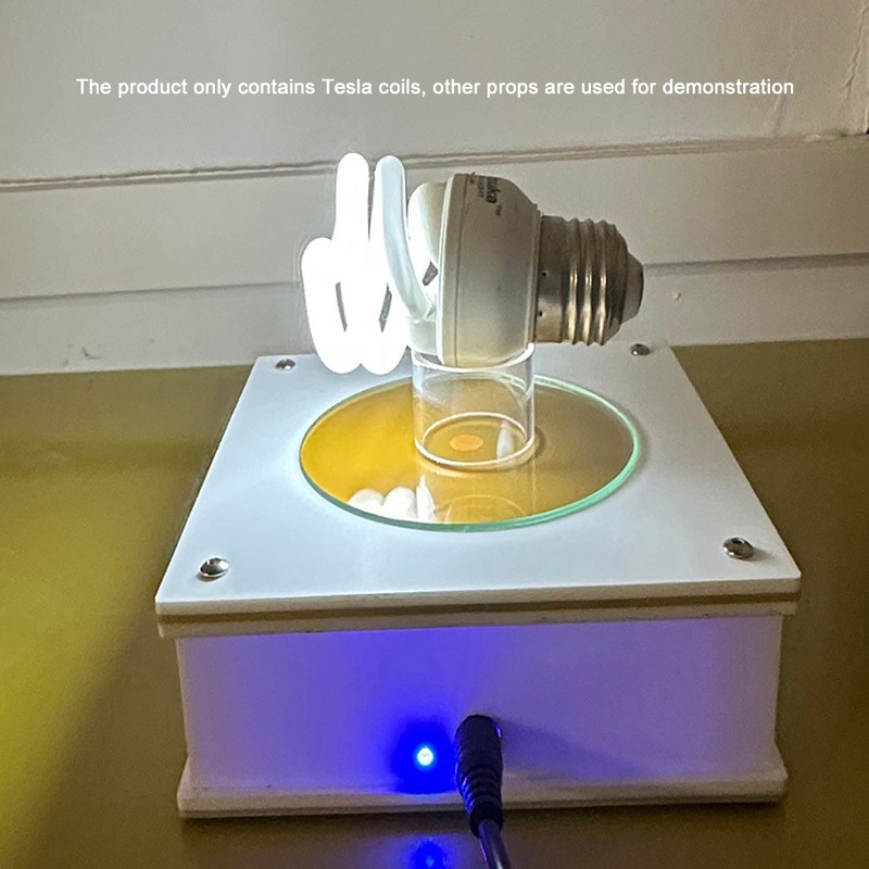 Tesla Coil for Isolated Electric Light Experimental Physics Science Toy Gifts