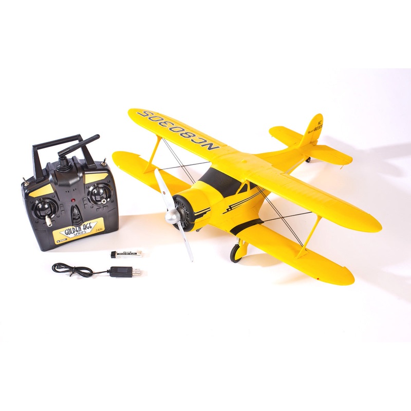 A1109B – Beechcraft Model D17 Staggerwing Micro RTF with PASS System – Discontinued