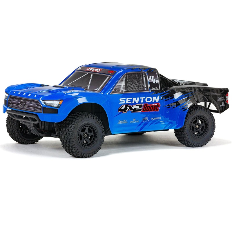 Arrma Senton 4X2 BOOST 1/10 Electric RTR Short Course Truck w/SLT2 2.4GHz Radio GREEN