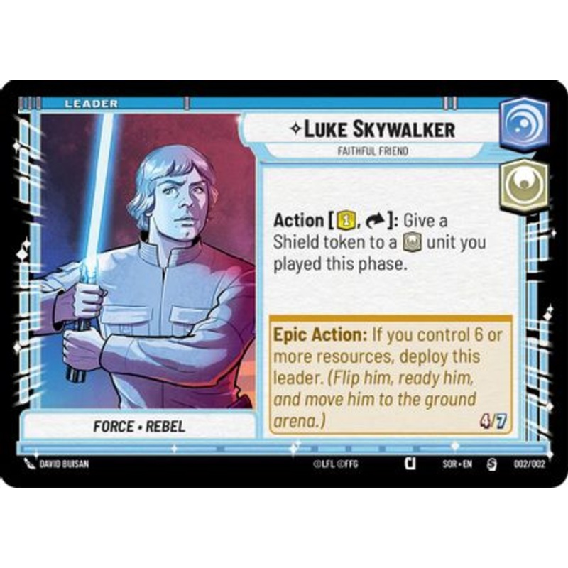 Luke Skywalker – Faithful Friend (002/002) – Prerelease Promos