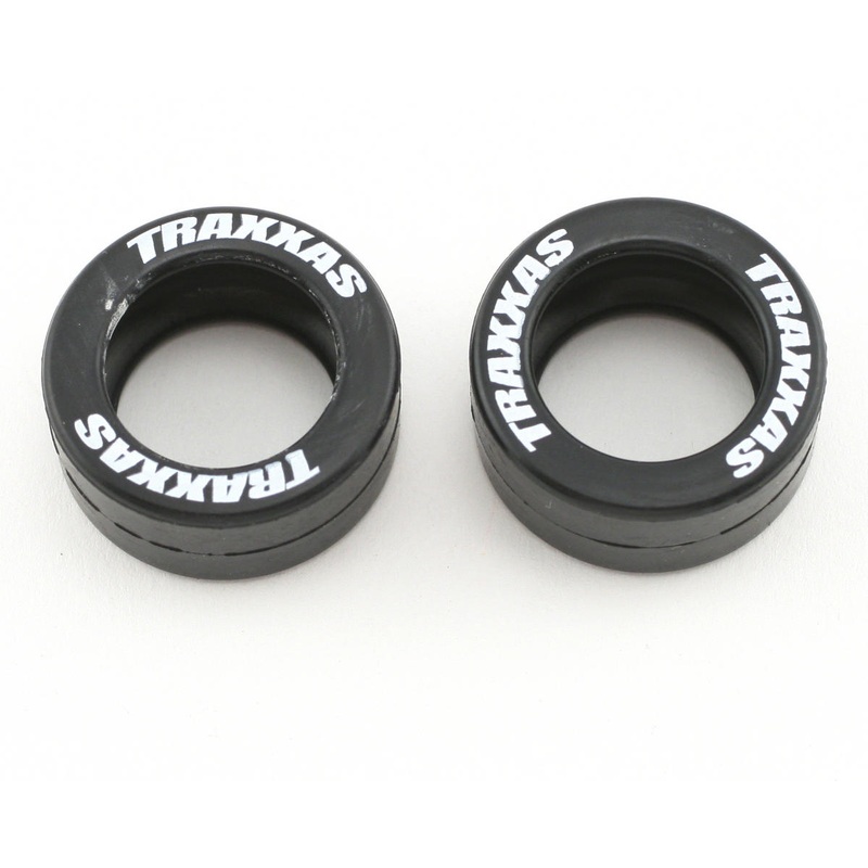 Traxxas Wheelie Bar Rubber Tires (2)