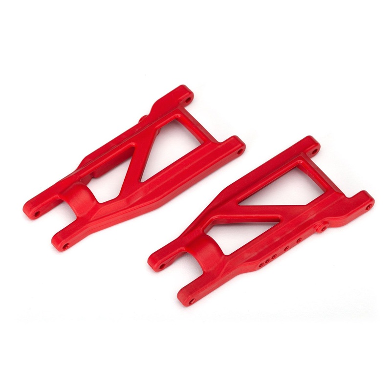 3655L – Suspension arms, red, front/rear (left & right) (2) (heavy duty, cold weather material)