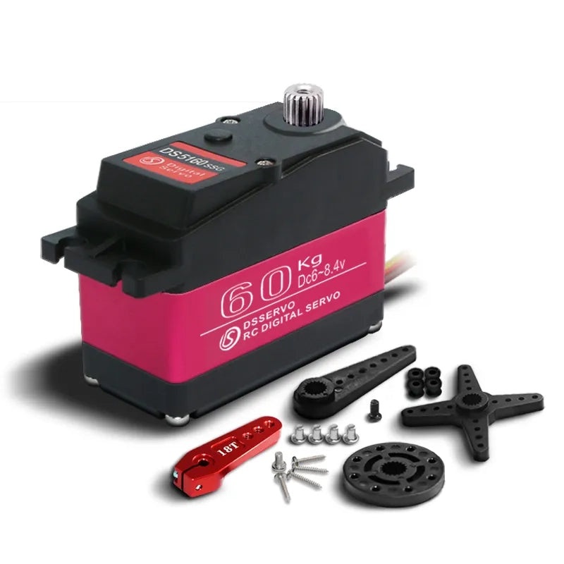 4X DSServo baja 5B servo 1/5 DSServo 60Kg 80Kg 150Kg high torque Digital Servo for Redcat HPI Baja 5B SS RC servo Car compatible SAVOX-0236 4XDS5160-180