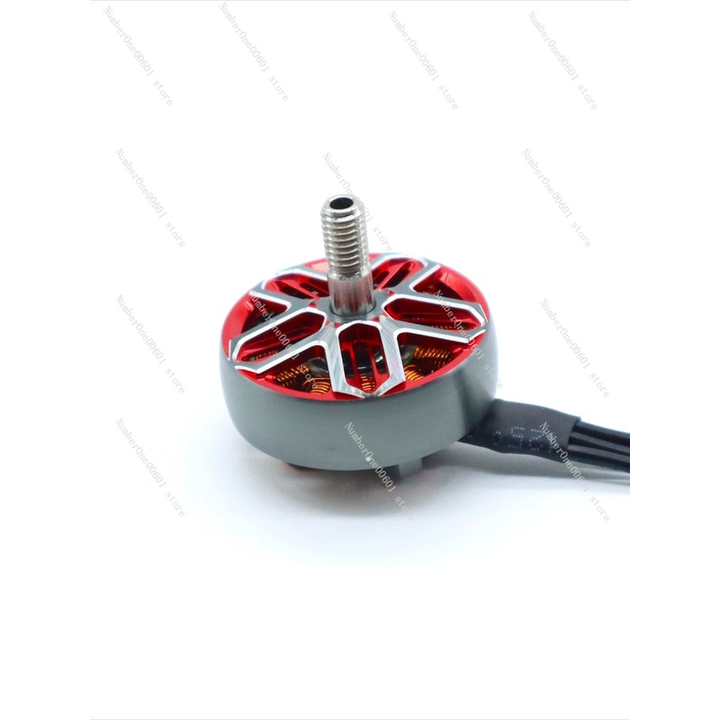 Wing Series 2505.5 1500KV 6S Brushless Motor for 6 Inch FPV Long Endurance & Crossover Drones Titanium red 1500KV