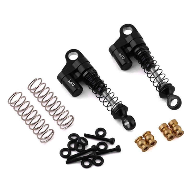 Yeah Racing SCX24 Aluminum Shocks (Black) (2)