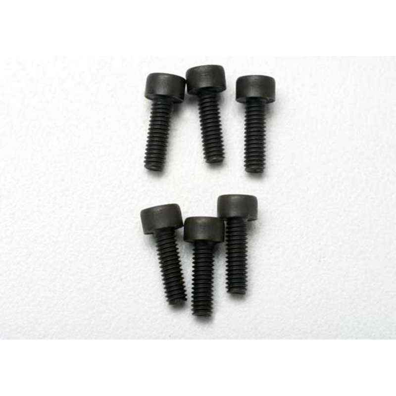 3965 – Traxxas Screws, 2.5x8mm cap-head machine (6)