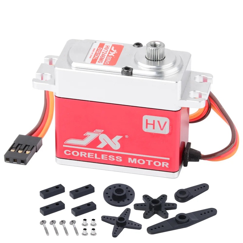 JX Servo PDI-HV7246MG – 8.4V 46KG Metal Gear High Voltage Digital Coreless Servo for RC Car frame Airplane Helicopter 1PCS PDI-HV7246MG