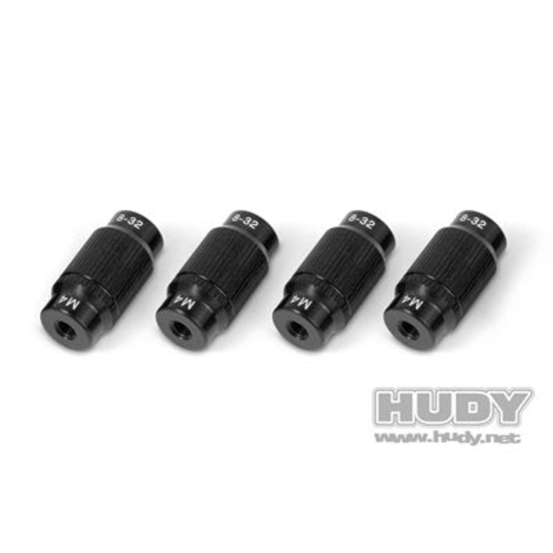 108960 Hudy Aluminum Nut For 1 / 10 OFF-ROAD SET-UP SYSTEM (4)
