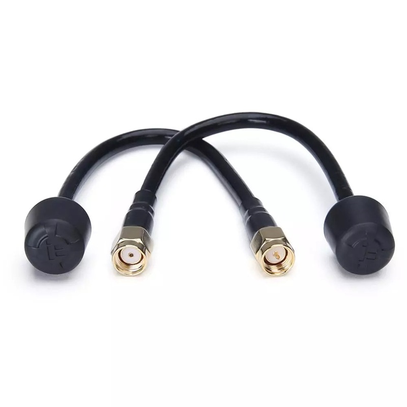 2pcs iFlight Albatross 5.8GHz 3Dbi 5000-6000MHz 150mm RHCP / LHCP RP-SMA / SMA FPV Antenna for FPV drone part RHCP SMA