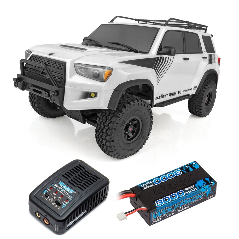 Element RC Enduro Trailrunner 4×4 RTR 1/10 Rock Crawler Combo w/2.4GHz Radio, Battery & Charger